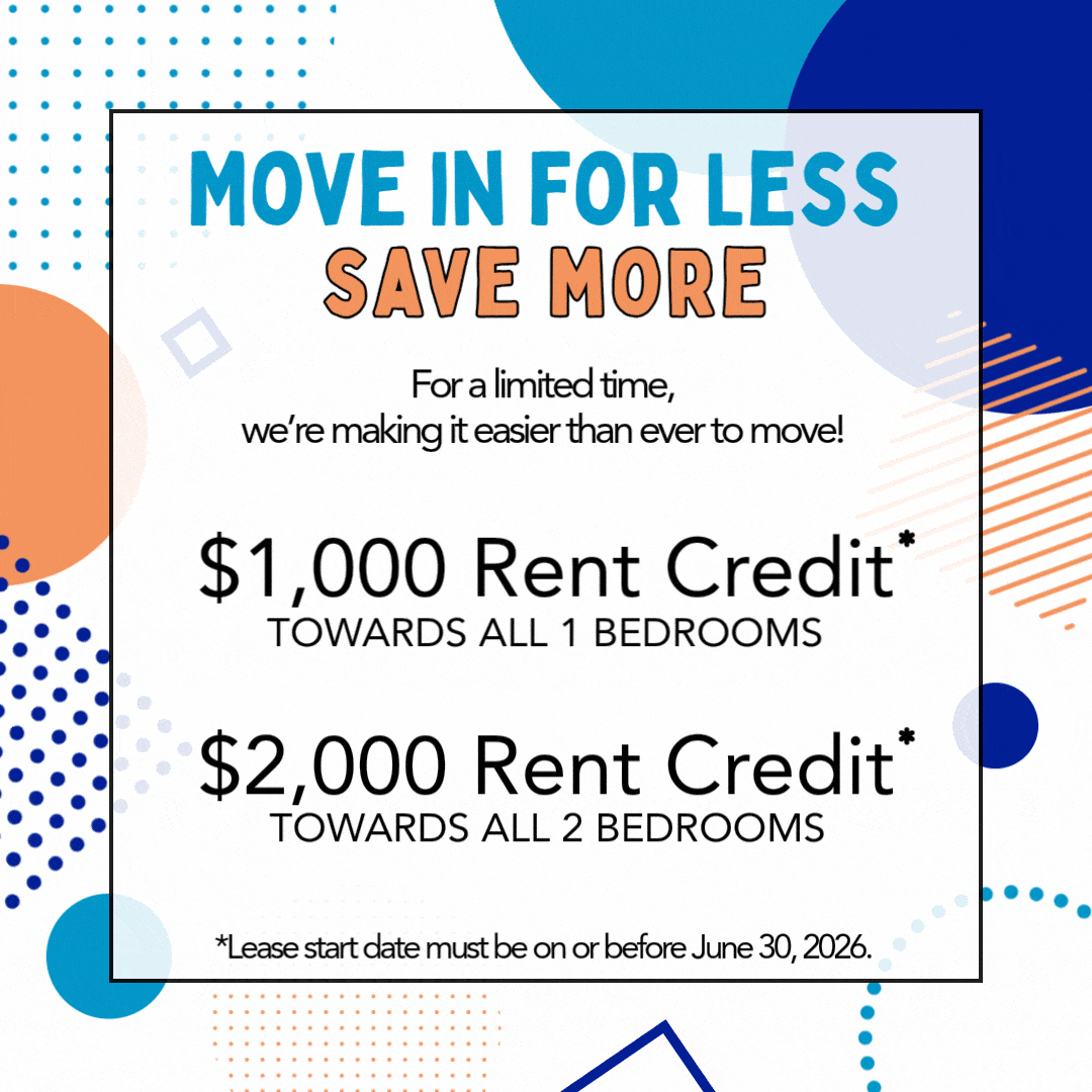 Ann Arbor CC Move In For Less Save More Promotion